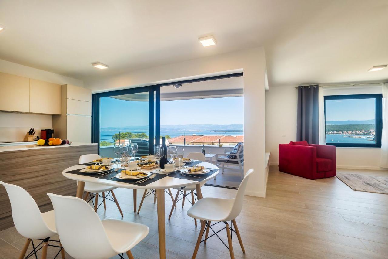 Villa Poseidon Rova By El-Pi Tours Malinska Exteriér fotografie